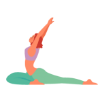 Yoga Illustration - Yoga Class Chania