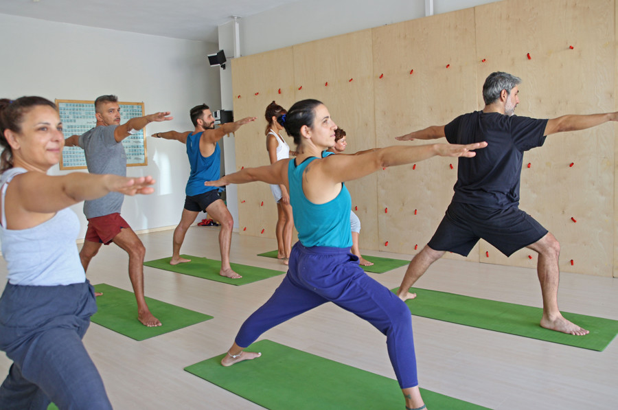 Vinyasa Yoga at Yoga class Chania in Crete, Greece
